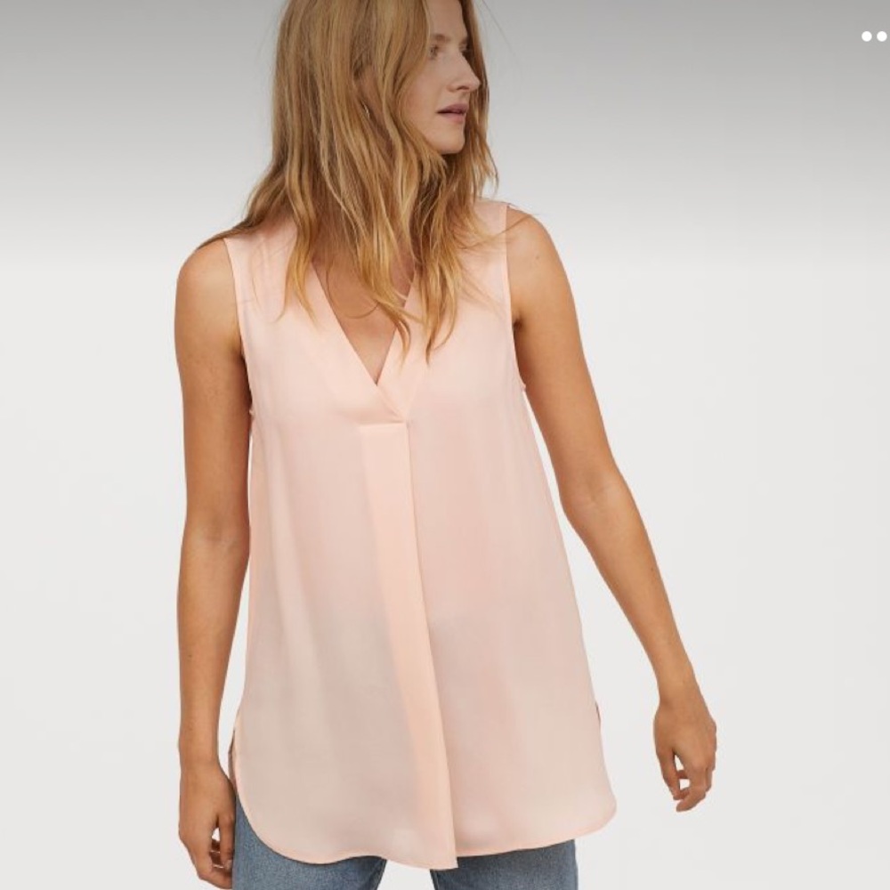 V-Neck Floaty Blouse